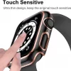 For Apple Watch Case Series 9 8 7 6 5 4 SE Tempered Screen Protector Cover - Image 5