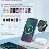 Wireless Charger 4in1 Fast Dock Charging Station For Apple Watch iPhone 15 14 13 - Image 2