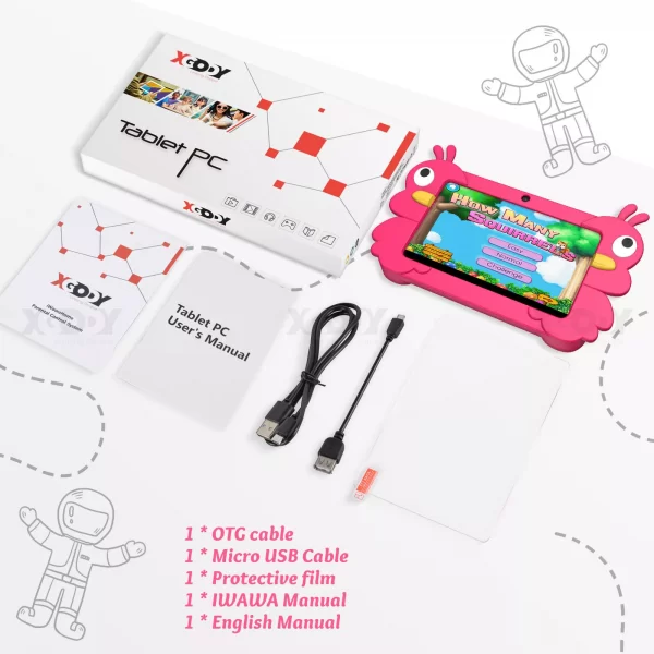XGODY 7.0" Android 12.0 Tablet PC 3GB+32GB Quad Core WIFI Dual Camera Bluetooth - Image 8