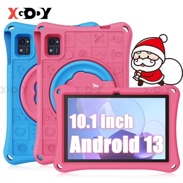 Android 14 Kids Tablet 10 inch 12GB RAM 128GB ROM WIFI6 Quad Core 7000mAh Tab UK