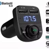 Car Wireless Bluetooth FM Transmitter MP3 Player USB Car Charger Adapter UK