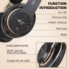 Wireless Bluetooth 5.1 Headphones Noise Cancelling Over-Ear Stereo Earphones UK - Image 6