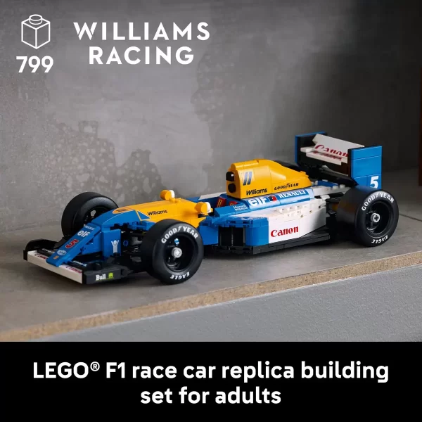 LEGO Icons Williams Racing FW14B & Nigel Mansell - Model 10353 (18+ Years) - Image 4