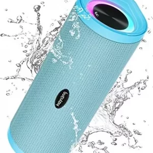 HEYSONG Portable Bluetooth Speaker, Waterproof Wireless Outdoor Speakers with LE (Rendom colour0