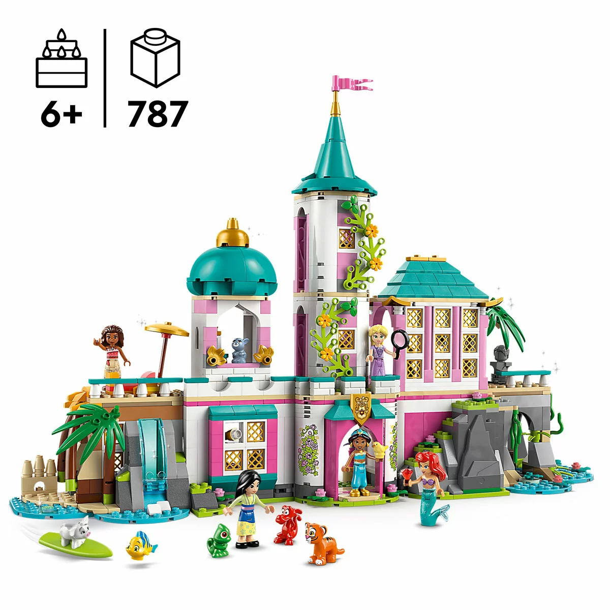 LEGO Disney Princess Castle and Royal Pets - Model 43267 (6+ Years) - Image 2