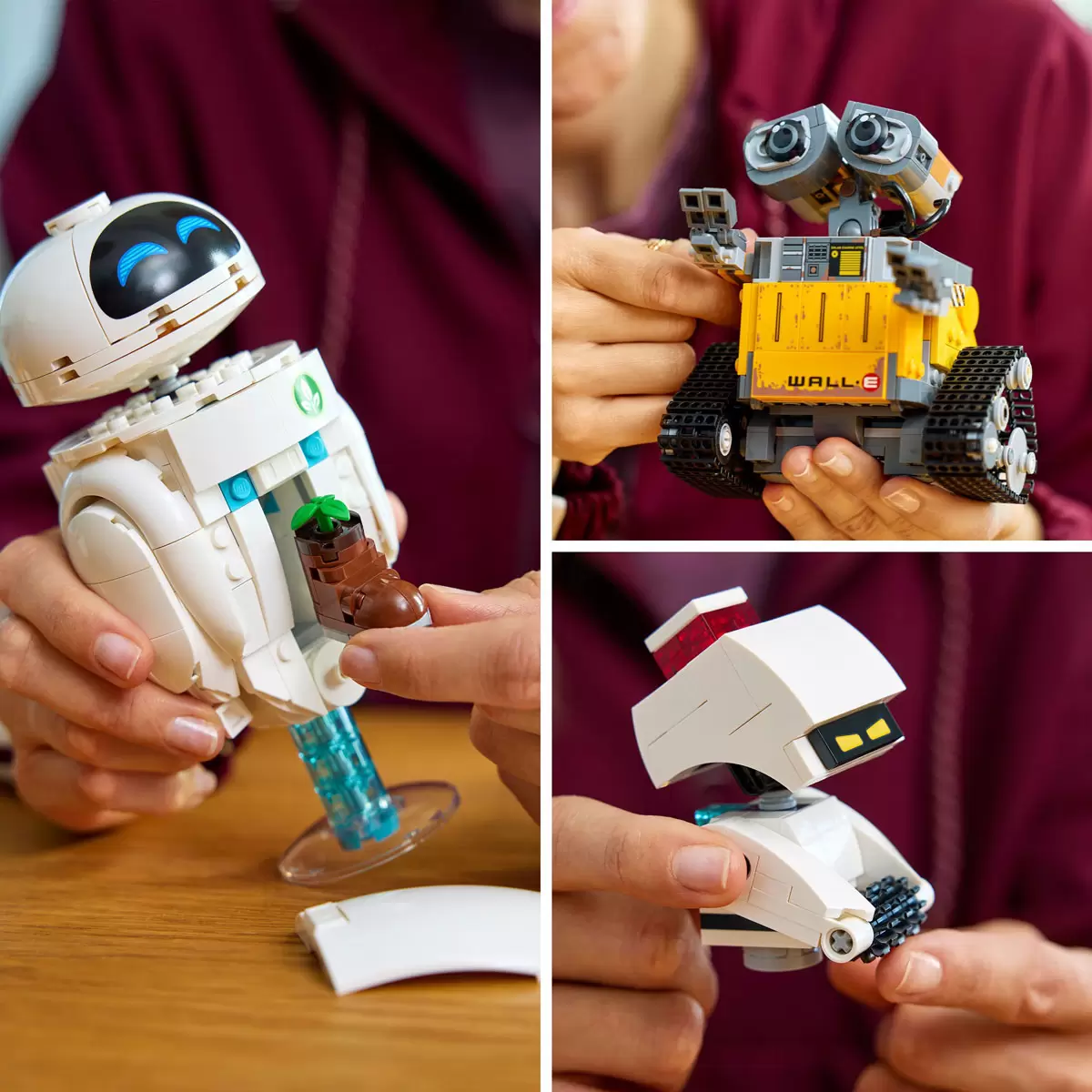 LEGO Disney Pixar Wall-e and Eve - Model 43279 (18+ Years) - Image 6