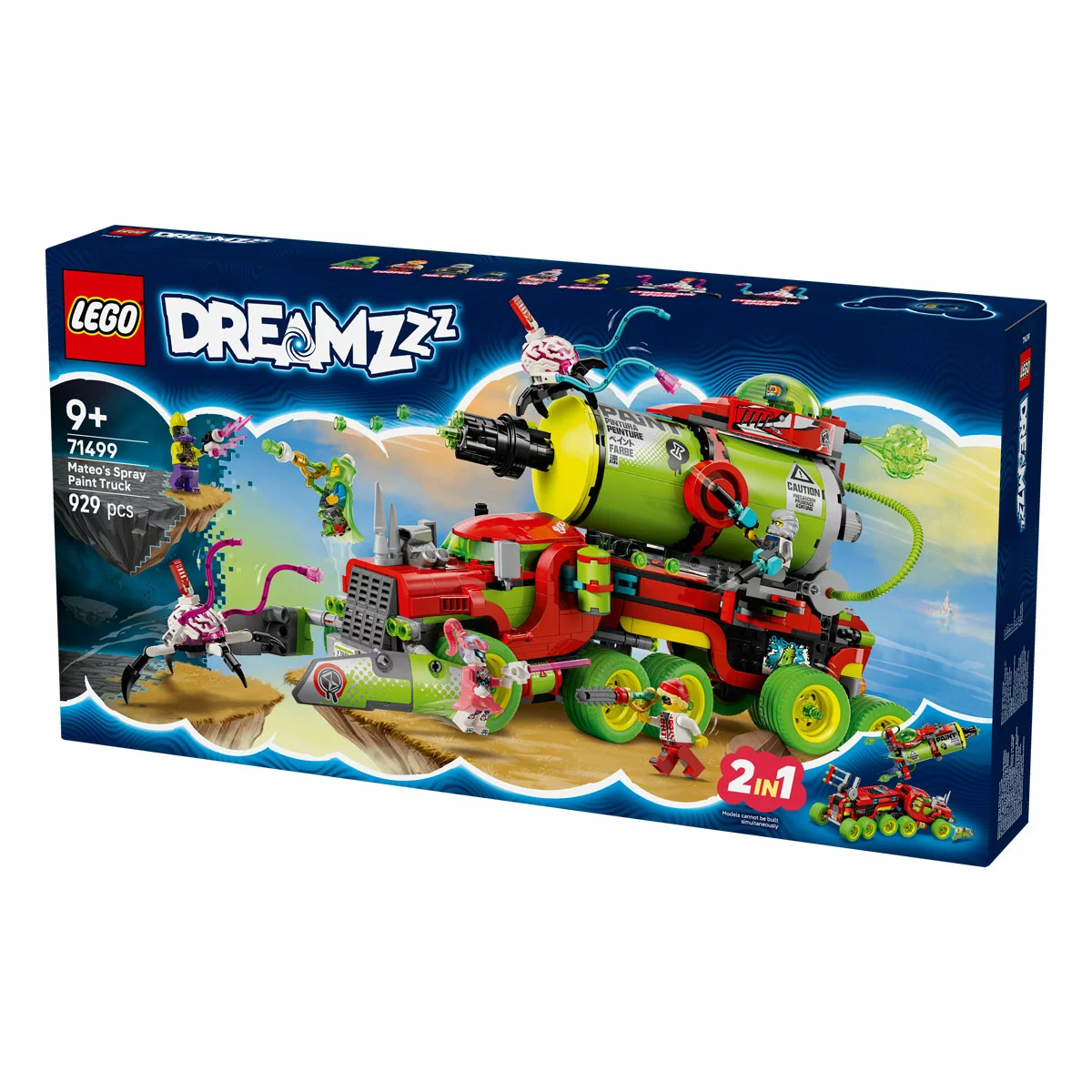 LEGO DREAMZzz Mateo's Spray Paint Truck - Model 71499 (9+ Years) - Image 6