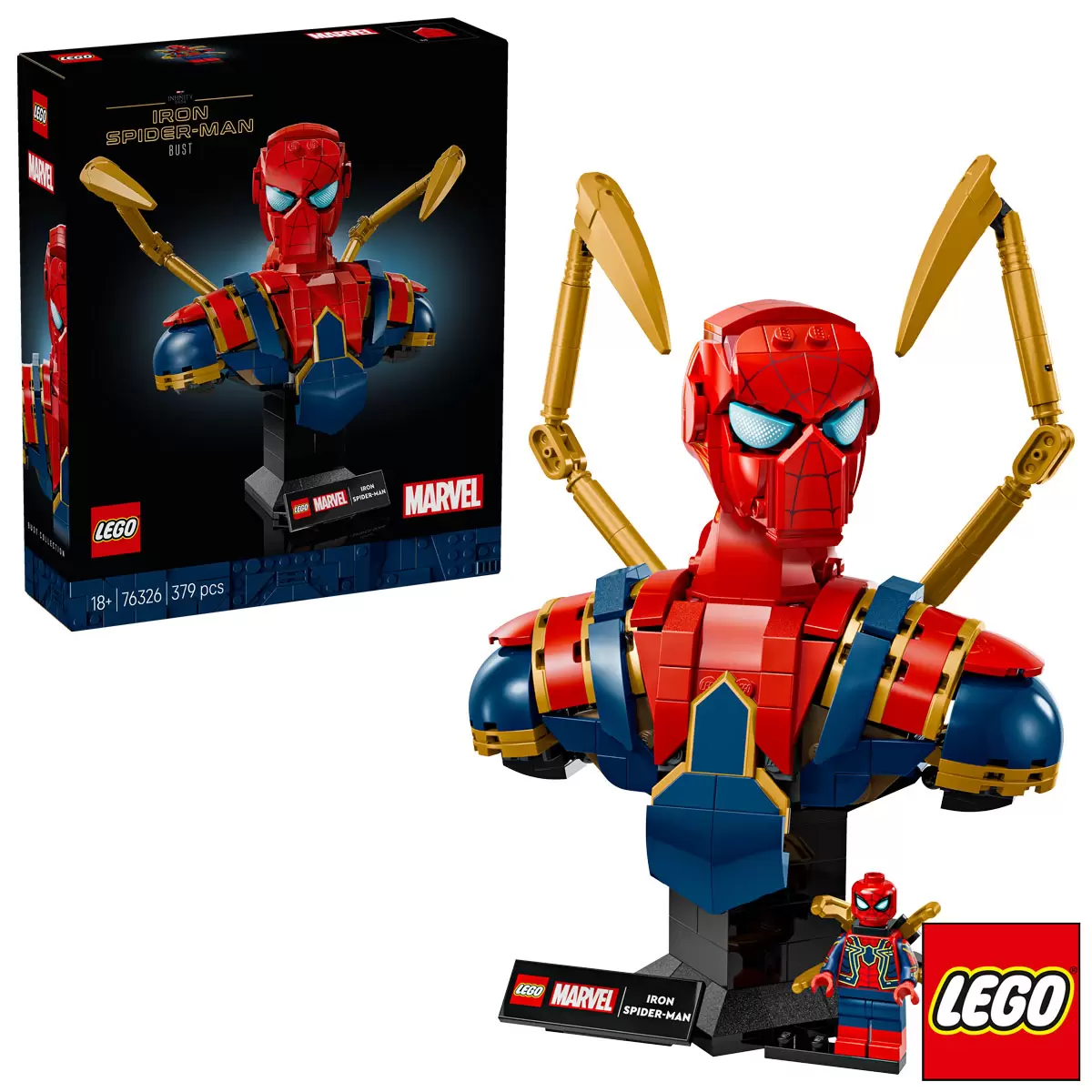 LEGO Super Heroes Spider-Man Bust - Model 76326 (18+ Years)