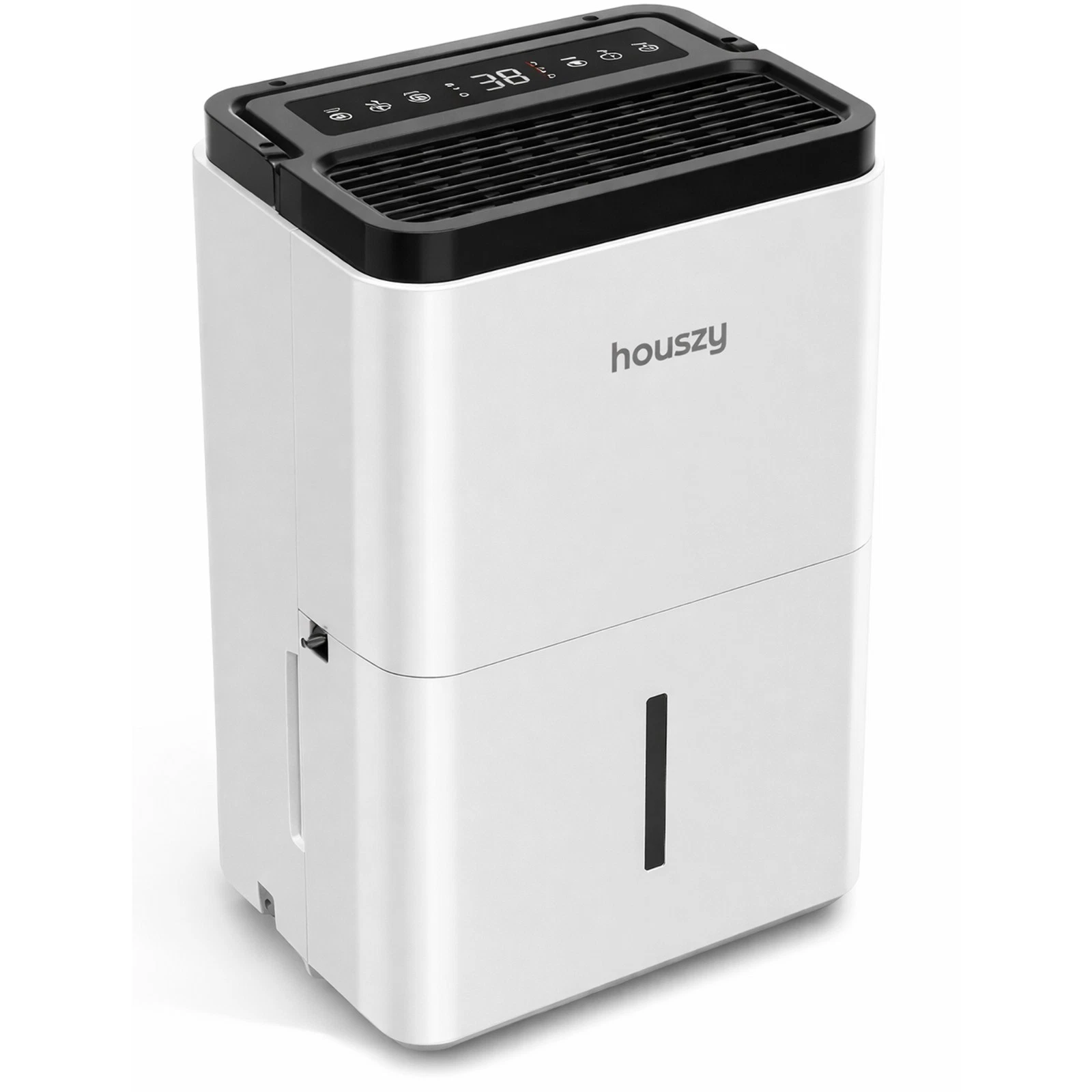 12L/Day Dehumidifier for Home Damp, 2.5L Tank, Digital Humidity Display-Houszy - Image 2