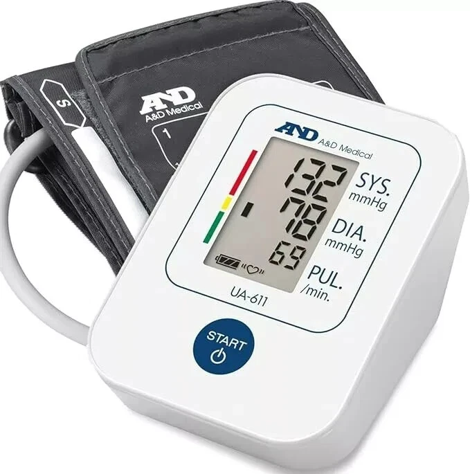 A&D Medical UA-611 Blood Pressure Monitor NHS supplied with BIHS validation