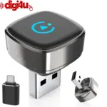 2 in 1 Carplay Wireless Adapter for iPhone Android USB Car Dongle Plug & Play