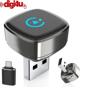 2 in 1 Carplay Wireless Adapter for iPhone Android USB Car Dongle Plug & Play