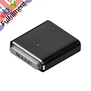 Black Type-C To Magsafe 3 Magnetic Charging Converter Accessories For MacBook