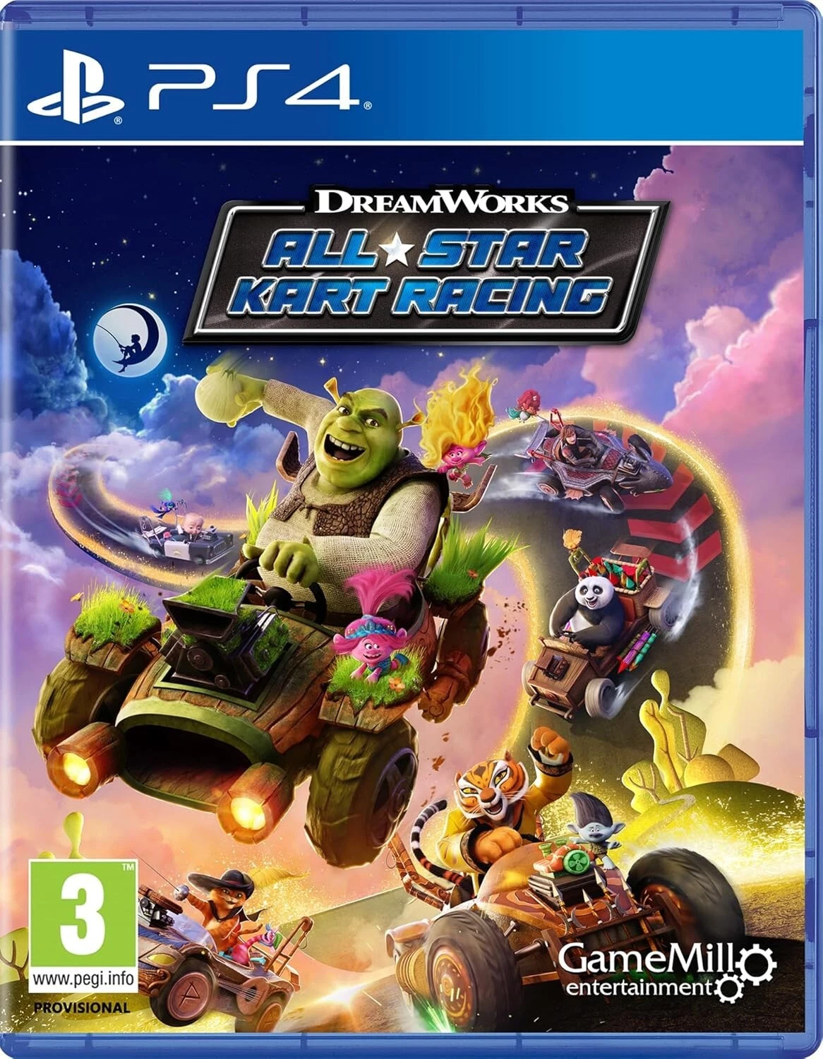 Dreamworks All-Star Kart Racing PS4 NEW & SEALED KIDS SONY PLAYSTATION 4 GAME