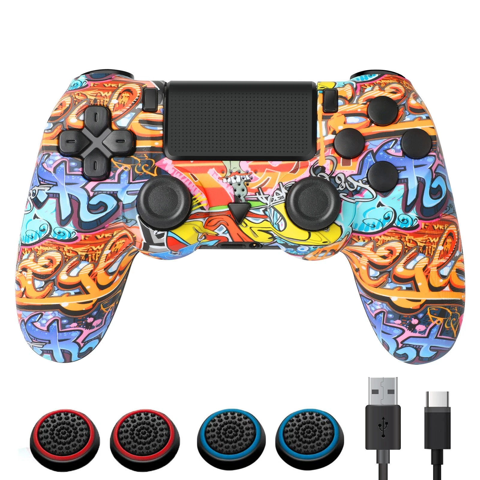 For P-S4/Slim/Pro Wireless Game Controller Bluetooth for Playstation 4 Gamepad