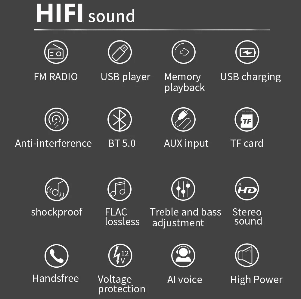 Single 1 Din Car Stereo Radio Bluetooth MP3 Player In-dash Head Unit FM/USB/AUX - Image 4