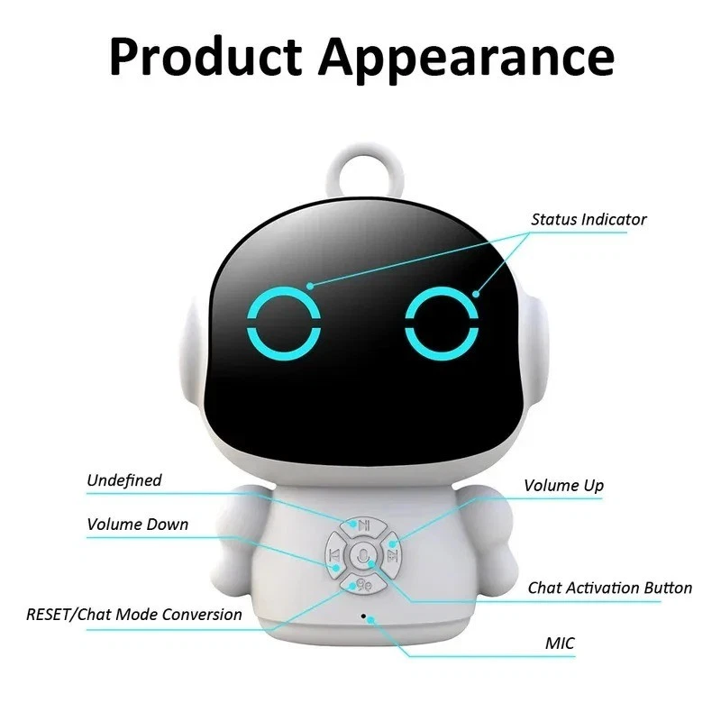 Tuya Smart AI Robot Toy - WiFi Voice Interactive Learning Kids Gift UK - Image 5