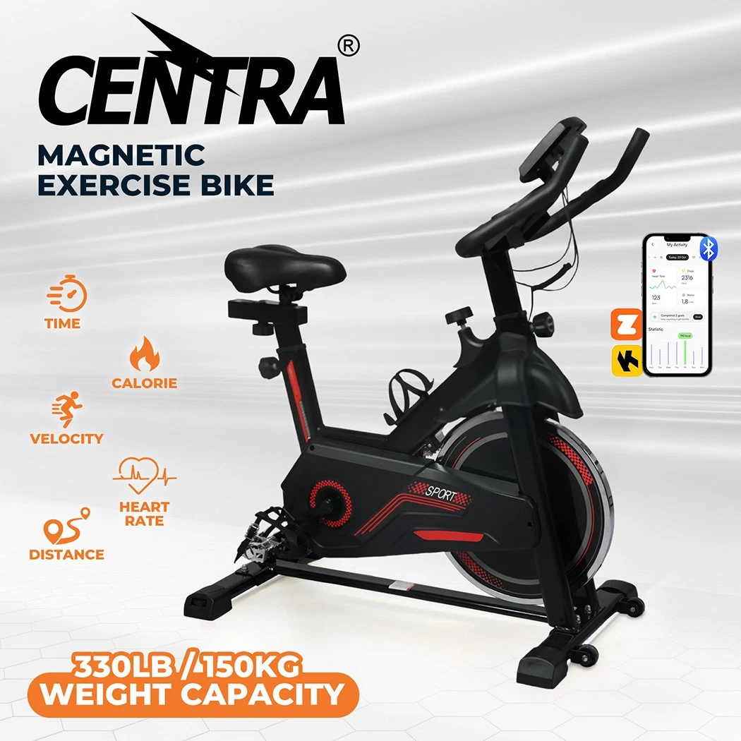 Centra Magnetic Exercise Bike Smart Cardio Cycle Spinning Bike Training Fitness