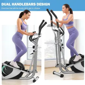 Magnetic Elliptical Cross Trainer Training for Home Gym Workout Fitness Cardio