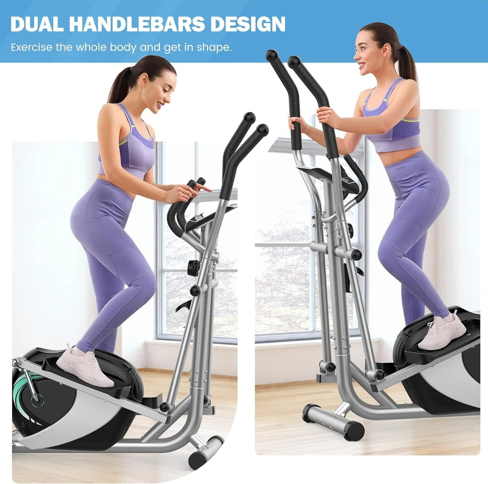 Magnetic Elliptical Cross Trainer Training for Home Gym Workout Fitness Cardio