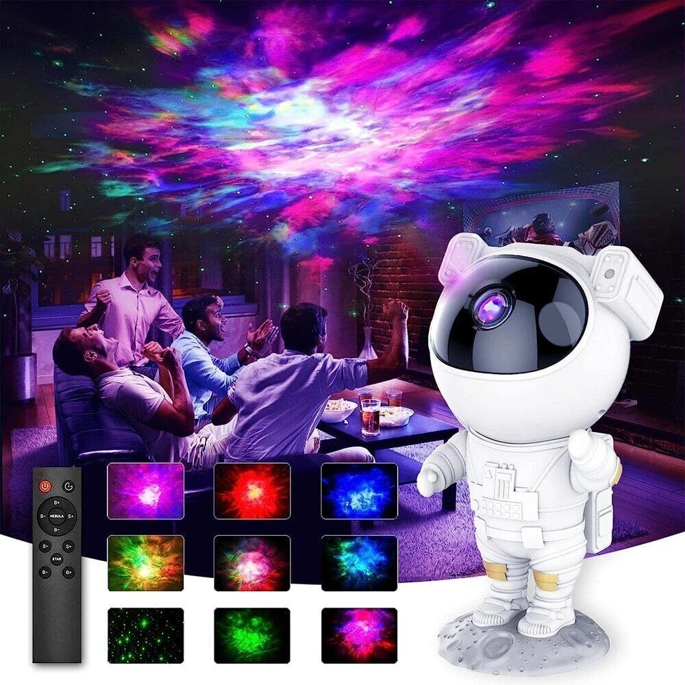 Astronaut Galaxy Starry Light Night Projector LED Lamp Star Space Nebula Remote - Image 3