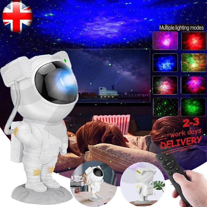 Astronaut Galaxy Starry Light Night Projector LED Lamp Star Space Nebula Remote - Image 5