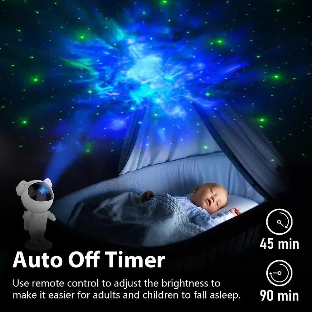 Astronaut Galaxy Starry Light Night Projector LED Lamp Star Space Nebula Remote - Image 8