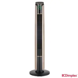 Dimplex Ion Fresh Cooling Tower Fan with Ioniser Copper Remote Control - DXIONCF