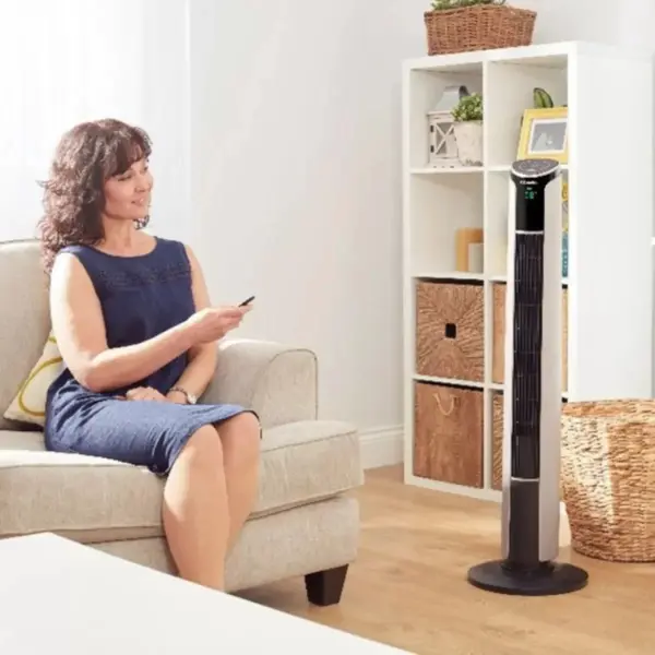 Dimplex Ion Fresh Cooling Tower Fan with Ioniser Copper Remote Control ...