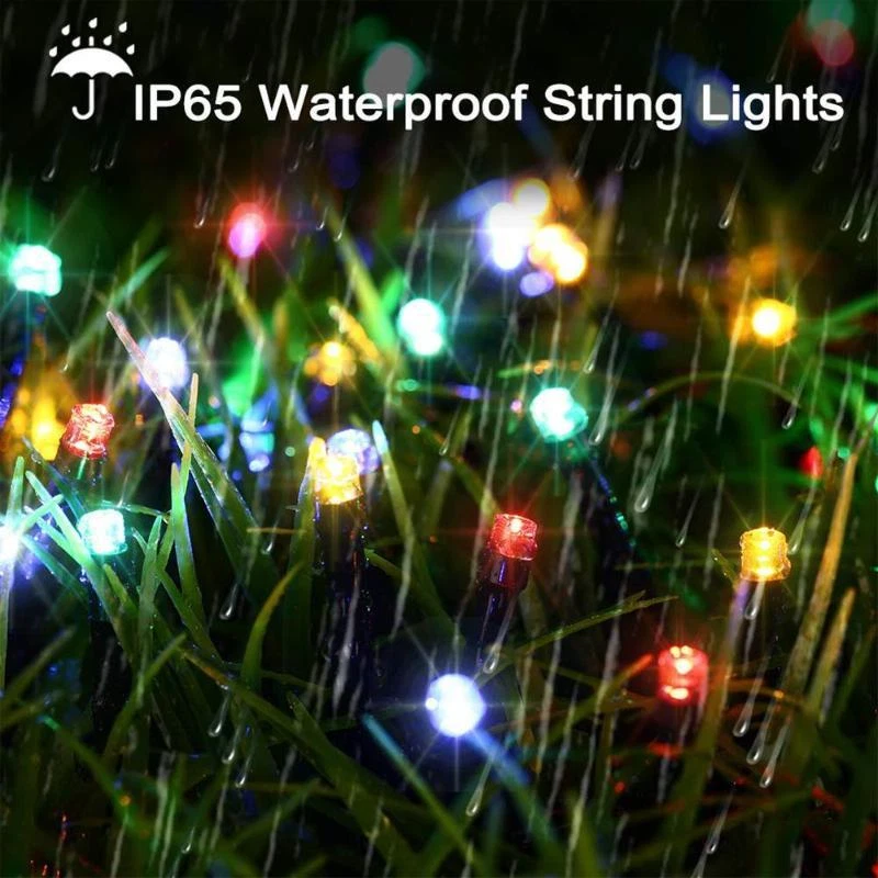 50/100/200/500 LED Solar Power Fairy Garden Lights String Outdoor Xmas Tree Lamp - Image 3